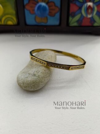 Aurelia radiant row bracelet for women 18K gold plated jewellery