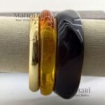Aurelia urban resin luxe bracelet for women gold plated jewellery