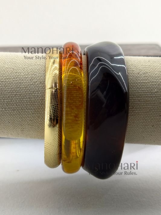 Aurelia urban resin luxe bracelet for women gold plated jewellery
