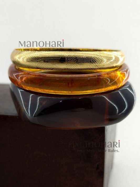Aurelia urban resin luxe bracelet for women gold plated jewellery
