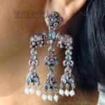 Aarini royal elephant heritage earrings ethnic statement jewellery