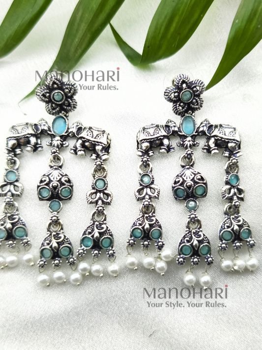 MN-ER-AREH-AAR-01_4 Aarini royal elephant heritage earrings ethnic statement jewellery
