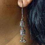 Ruhani Buddha harmony earrings boho spiritual jewellery