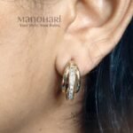 Ruhani Seoul spark earrings with elegant Korean inspired modern detailing