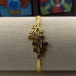 Aurelia floral luxe kada for women gold plated jewellery
