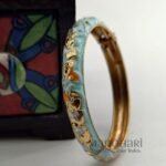 Meher regal meenakari kada gold plated ethnic jewellery