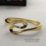Velora wave luxe kada for women 18K gold plated jewellery