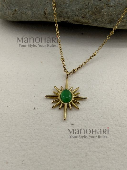 MN-NK-MELC-MEH-01_2 Meher emerald luxe chain with radiant green oval pendant