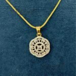 Aurelia Austrian grace pendant set with sparkling crystal stone detailing