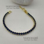 Aurelia Crystal Court Bracelet featuring sparkling Cubic Zirconia stones set in an elegant tennis chain design with a secure double safety clasp