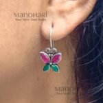 SEO-Optimized Recommended Alt Text 👉 Naina Butterfly Aura Drops featuring a delicate butterfly-inspired design in a lightweight and elegant drop earring style