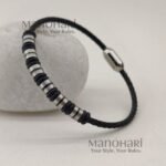 Aarav elite steel bracelet for men crafted from premium stainless steel with a sleek modern finish