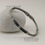 Reyansh classic link bracelet for men crafted from premium stainless steel with a polished finish
