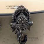**Nivara Nature Stud Earrings crafted from premium brass with a radiant silver-plated finish, featuring an elegant nature-inspired stud design for lightweight everyday wear.**