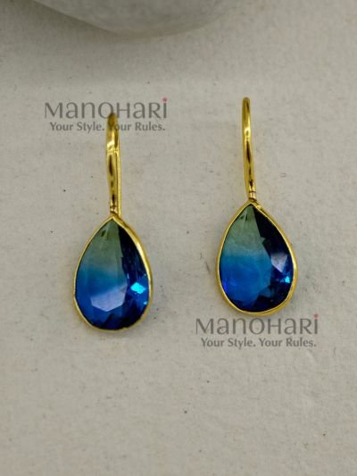 **Elara Raindrop Elegance Earrings crafted from premium alloy, featuring a graceful raindrop-inspired drop design with a polished finish for lightweight everyday elegance.**