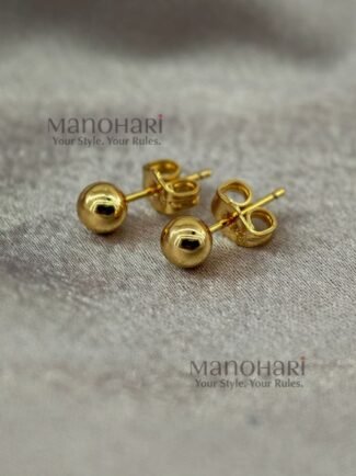 Aira Dewdrop Glow earrings with elegant dewdrop-inspired design, 18K plating, anti-tarnish and waterproof finish for women