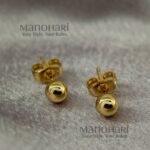 Aira Dewdrop Glow earrings with elegant dewdrop-inspired design, 18K plating, anti-tarnish and waterproof finish for women