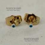 Izu Mystic Eye minimalist eye-inspired earrings with an elegant anti-tarnish finish for women
