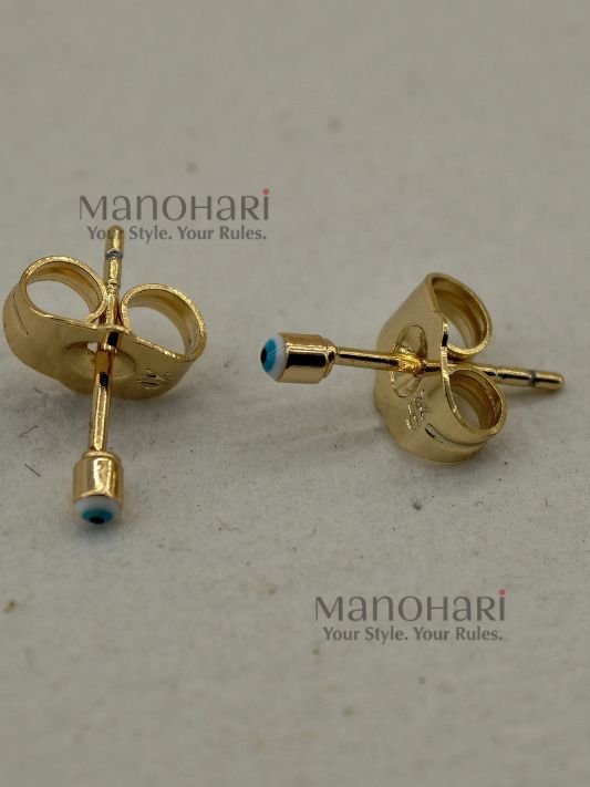 MN-ER-MYE-IZU-01_2 Izu Mystic Eye minimalist eye-inspired earrings with an elegant anti-tarnish finish for women