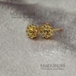 Elara Radiant CZ earrings with delicate 0.25 cm design, sparkling crystal detail and anti-tarnish finish for women
